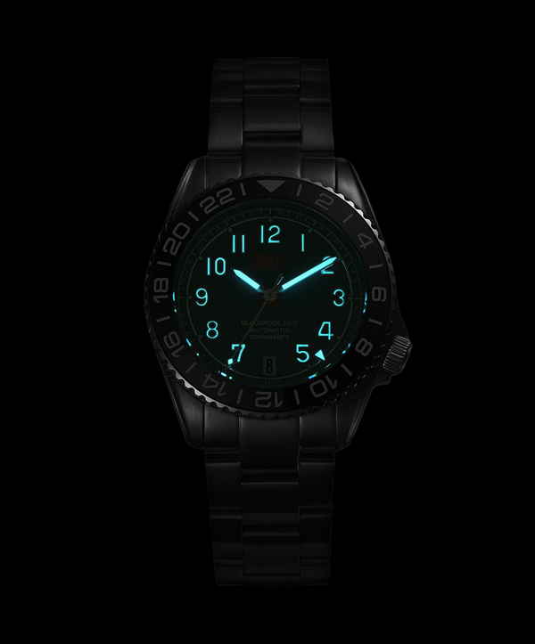 BLACKPOOL GMT AUTOMATIC-Tangerine 39MM