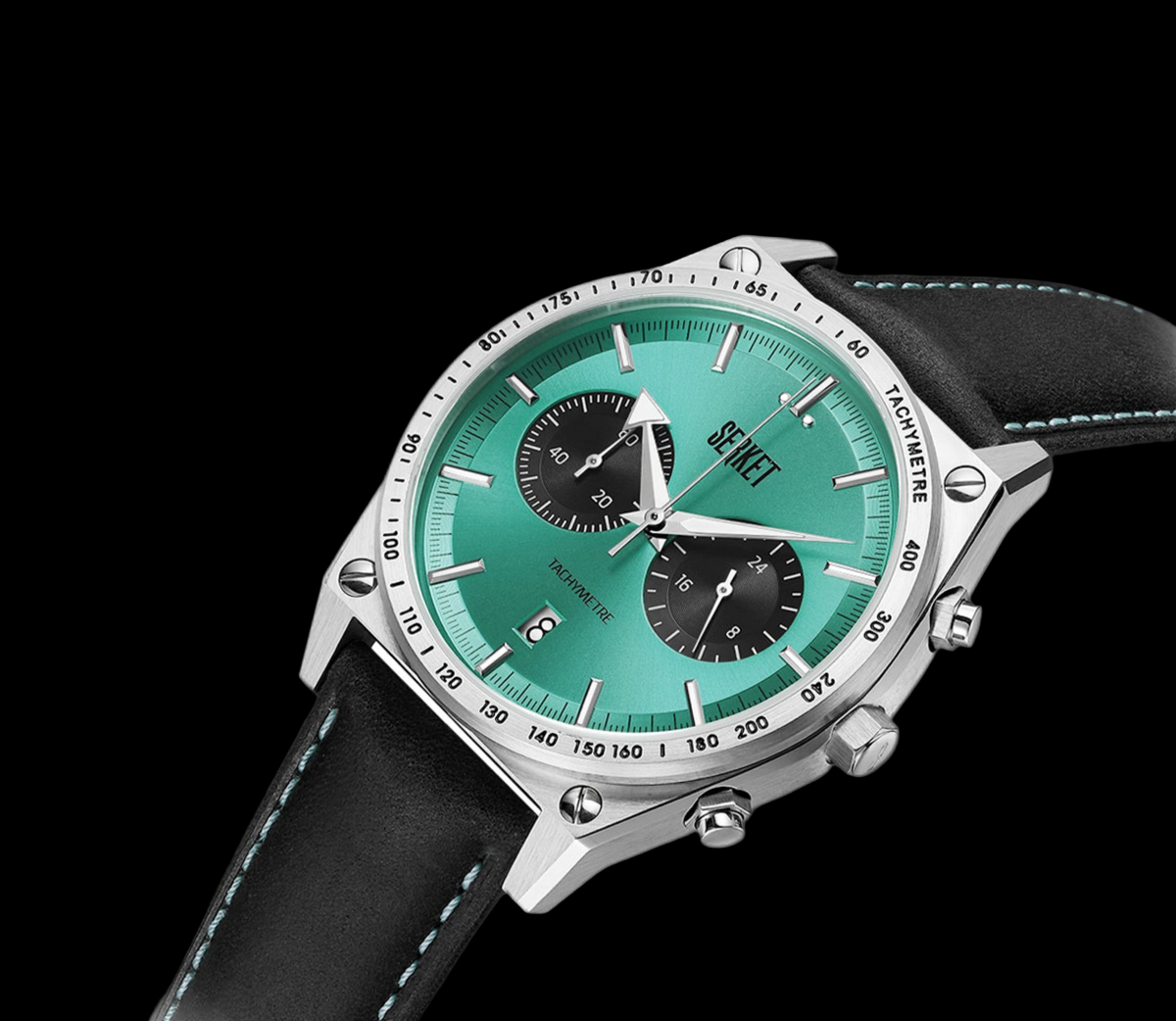 Order Tachymetre Tiffany Blue | Serket Watch Company