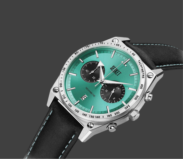 TACHYMETRE Tiffany Blue 42.5MM