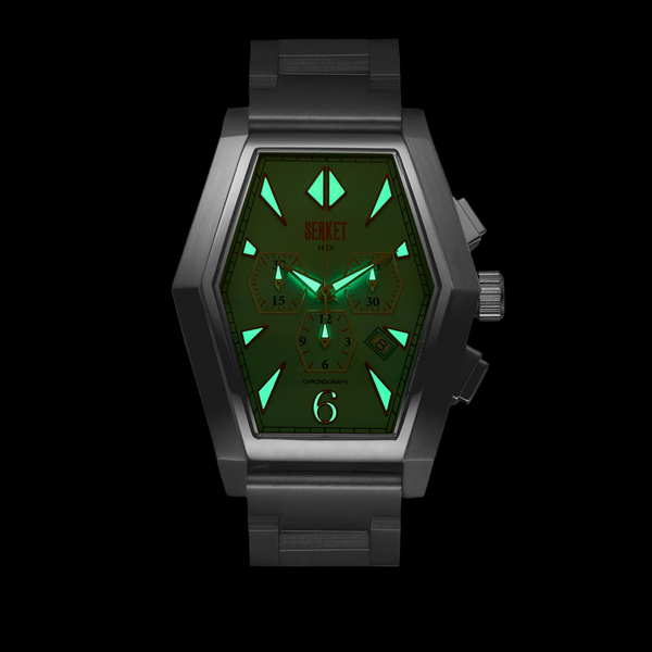 HEX CHRONOGRAPH Aqua 44MM