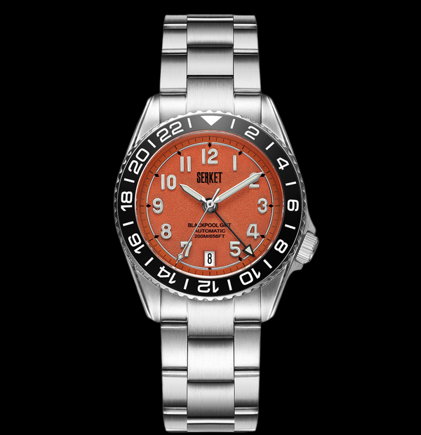 BLACKPOOL GMT AUTOMATIC-Tangerine 39MM