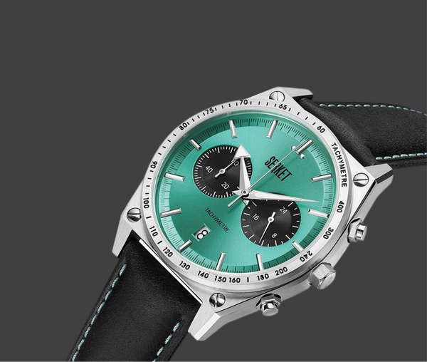 TACHYMETRE Tiffany Blue 42.5MM