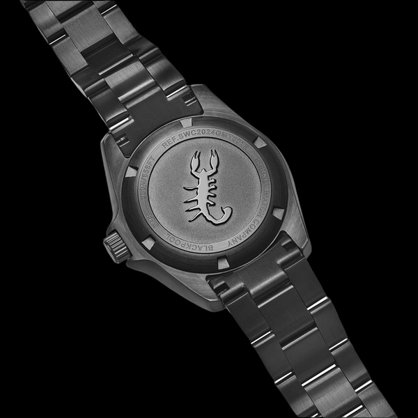 BLACKPOOL GMT AUTOMATIC-Cotton Candy Black DLC 40MM