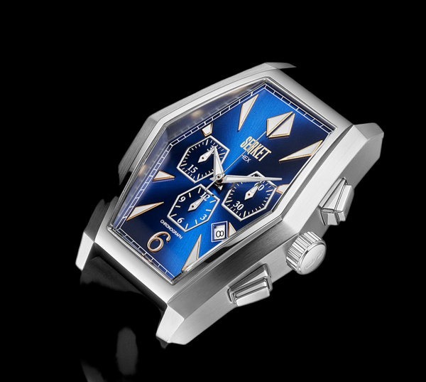 HEX CHRONOGRAPH Dark Blue 44MM