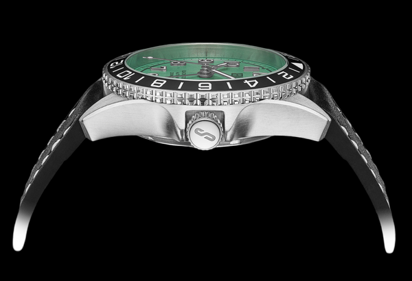 BLACKPOOL GMT AUTOMATIC-Mint Green Steel 40MM
