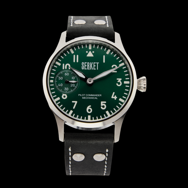 PILOT COMMANDER Green 42MM