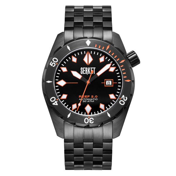 REEF DIVER 2.0 PVD-Black Diving Watch 46MM