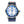 Load image into Gallery viewer, SERKET WRAITH stainless steel automatic watch in steel white/cobalt
