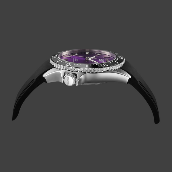 REEF X AUTOMATIC DIVER Violet Purple Limited Edition 42.5MM