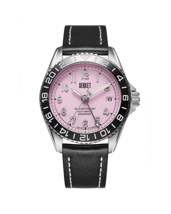 BLACKPOOL GMT AUTOMATIC-Cotton Candy Steel 40MM