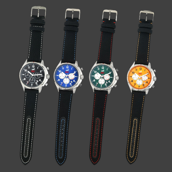 CHRONOGRAPHE-Marigold Orange 45MM