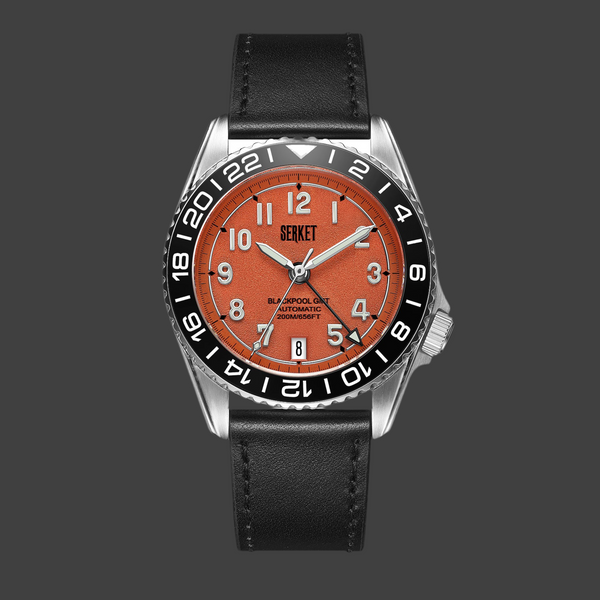 BLACKPOOL GMT AUTOMATIC-Tangerine 39MM