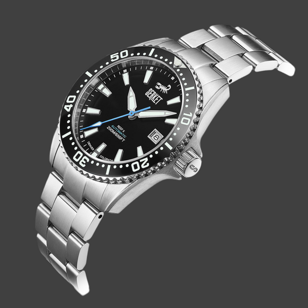 REEF X AUTOMATIC DIVER - Onyx Black 43MM Oyster Bracelet