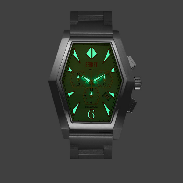 HEX CHRONOGRAPH Black 44MM