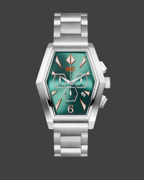 HEX CHRONOGRAPH Aqua 44MM