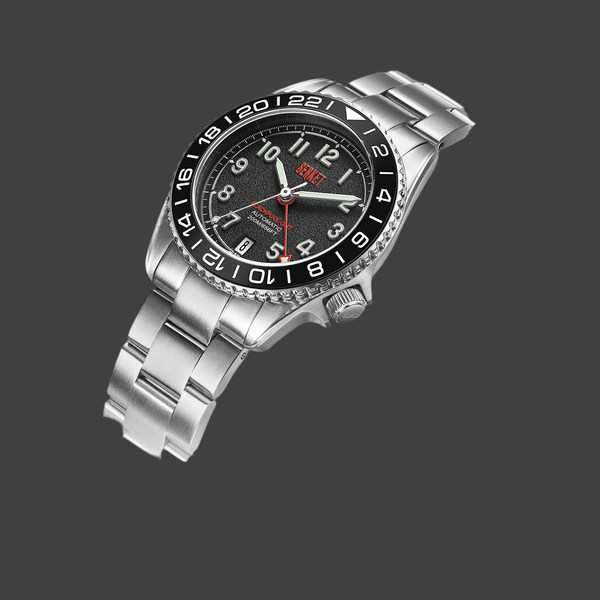 BLACKPOOL GMT AUTOMATIC-Asphalt 39MM