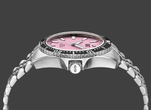 REEF X AUTOMATIC DIVER - Cotton Candy 43MM Jubilee Bracelet