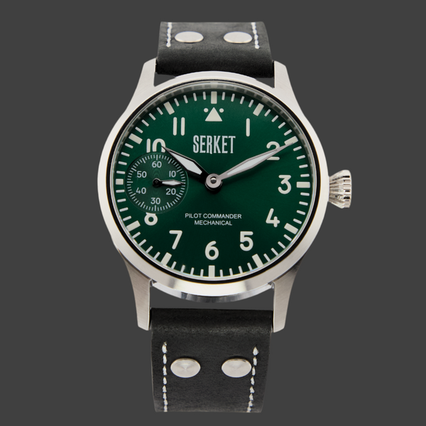 PILOT COMMANDER Green 42MM