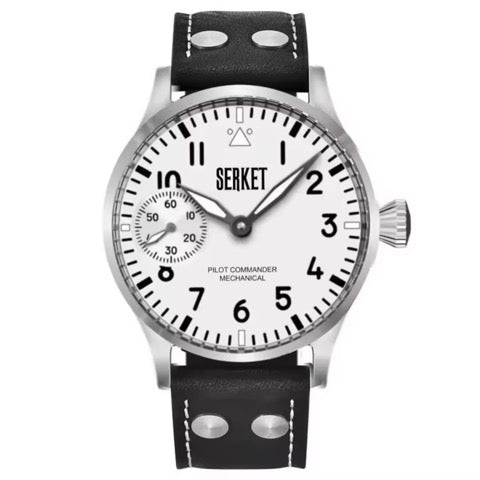 PILOT COMMANDER White 42MM
