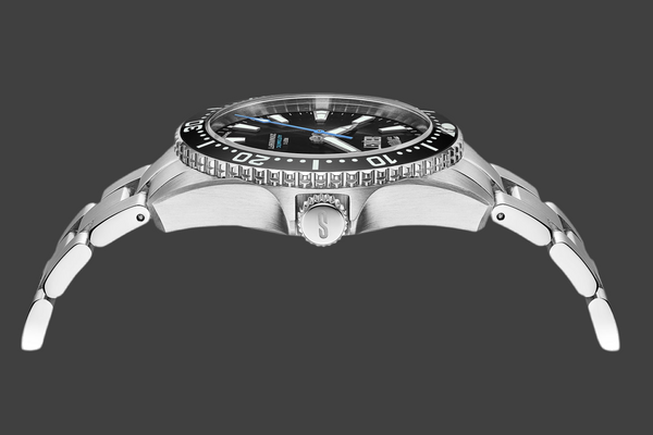 REEF X AUTOMATIC DIVER - Onyx Black 43MM Oyster Bracelet