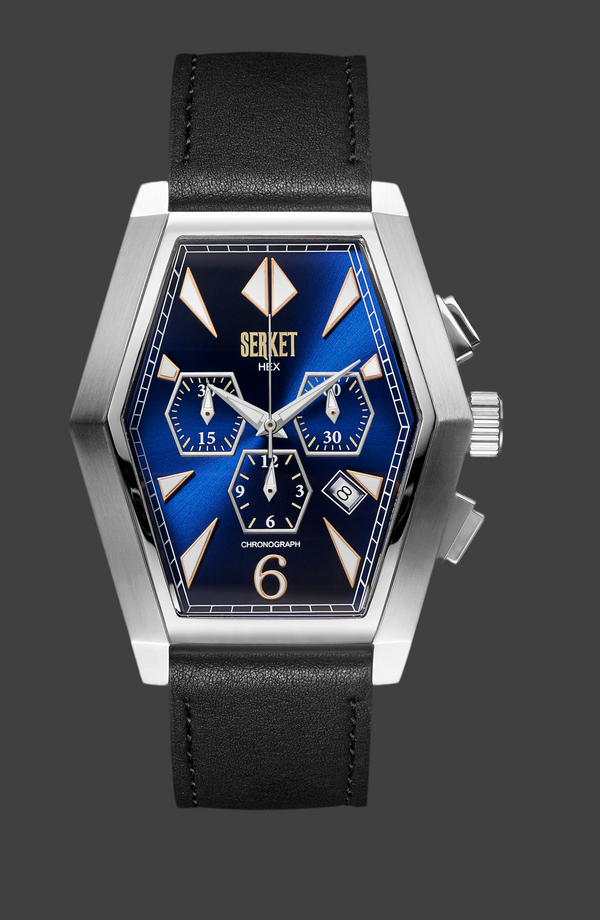 HEX CHRONOGRAPH Dark Blue 44MM