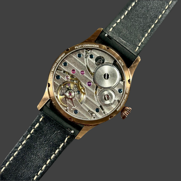 PILOT COMMANDER Bronze PVD Case Black Dial 42MM
