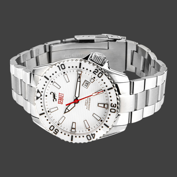 REEF X AUTOMATIC DIVER Arctic White Diving Watch 42.5MM