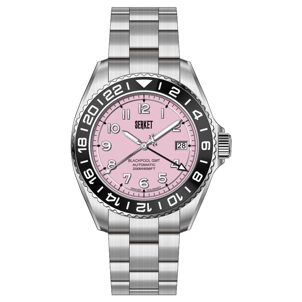 BLACKPOOL GMT-Cotton Candy Steel 40MM   *PREORDER*