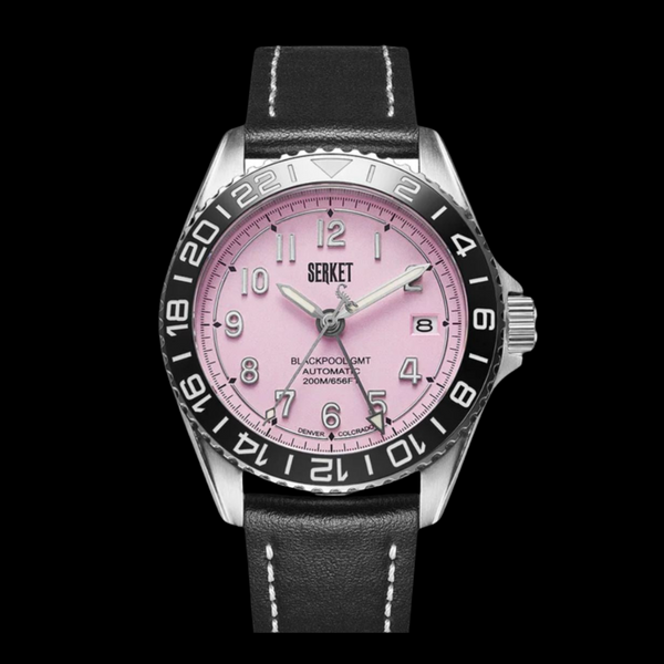 BLACKPOOL GMT AUTOMATIC-Cotton Candy Steel 40MM