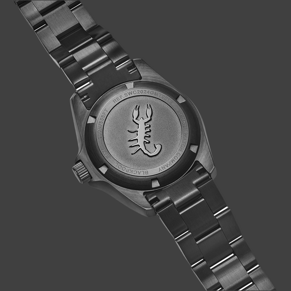 BLACKPOOL GMT AUTOMATIC-Cotton Candy Black DLC 40MM