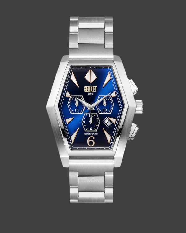 HEX CHRONOGRAPH Dark Blue 44MM