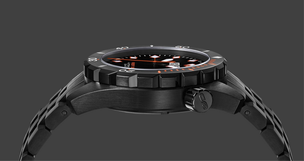 REEF 2.0 DIVER SWISS AUTOMATIC 30ATM-Black PVD Diving Watch 46MM