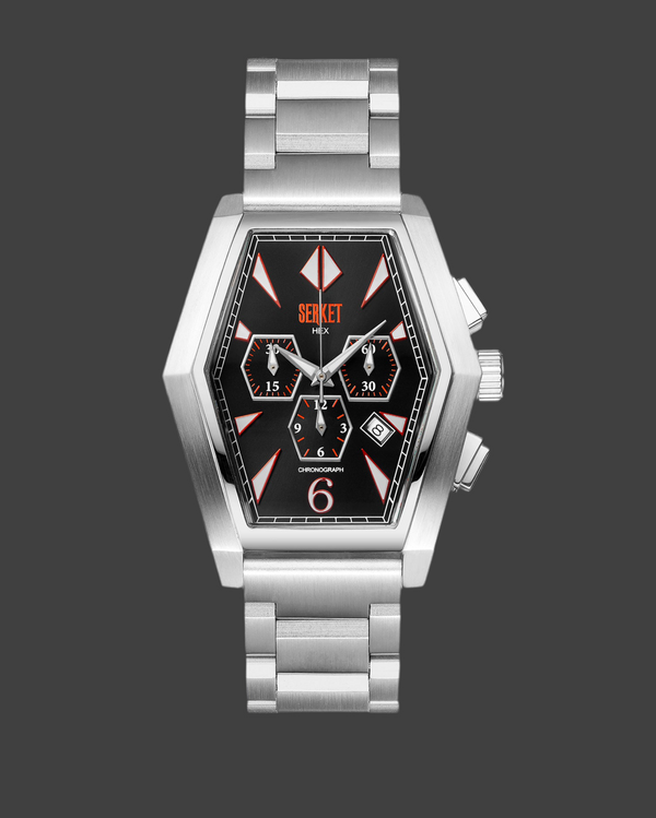 HEX CHRONOGRAPH Black 44MM
