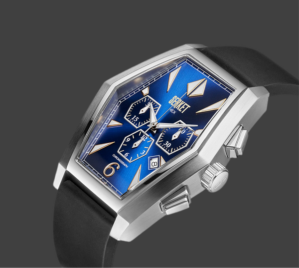 HEX CHRONOGRAPH Dark Blue 44MM