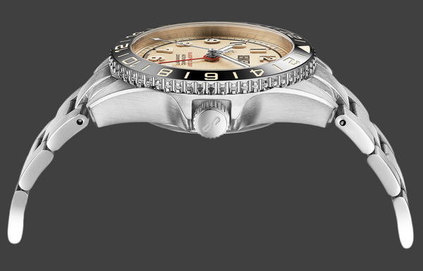 BLACKPOOL GMT AUTOMATIC-Vintage Beige 40MM
