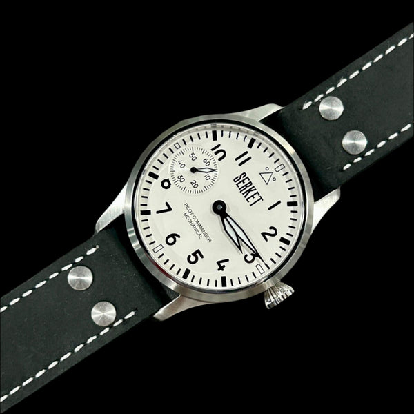 PILOT COMMANDER White 42MM