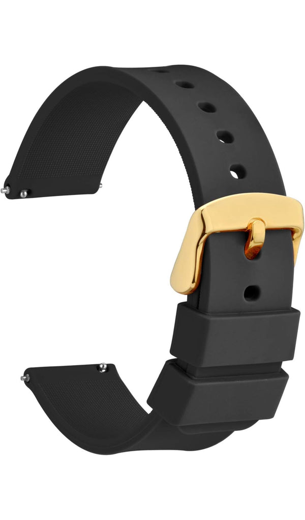 TOURBILLON - Stainless Steel Yellow Gold PVD Case Black Dial 42MM