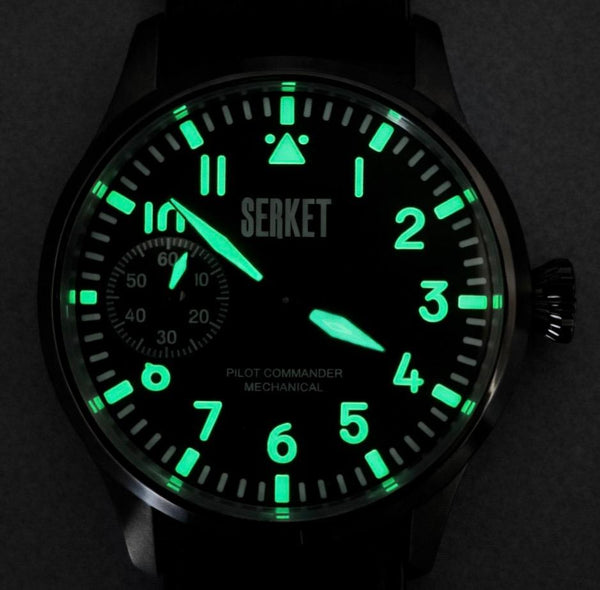 PILOT COMMANDER Green 42MM