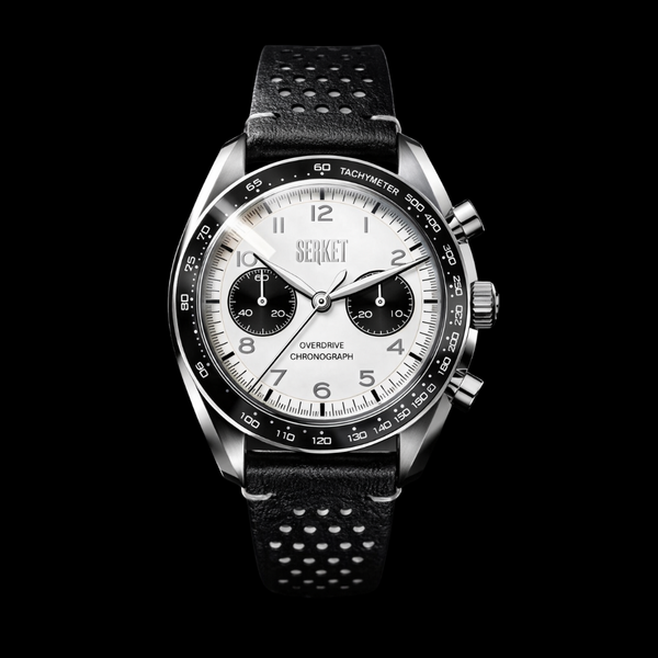 OVERDRIVE CHRONOGRAPH Panda Manual Wind Steel 40MM