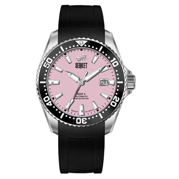 REEF X DIVER - Pink Cotton Candy Limited Edition 43MM   *PREORDER*