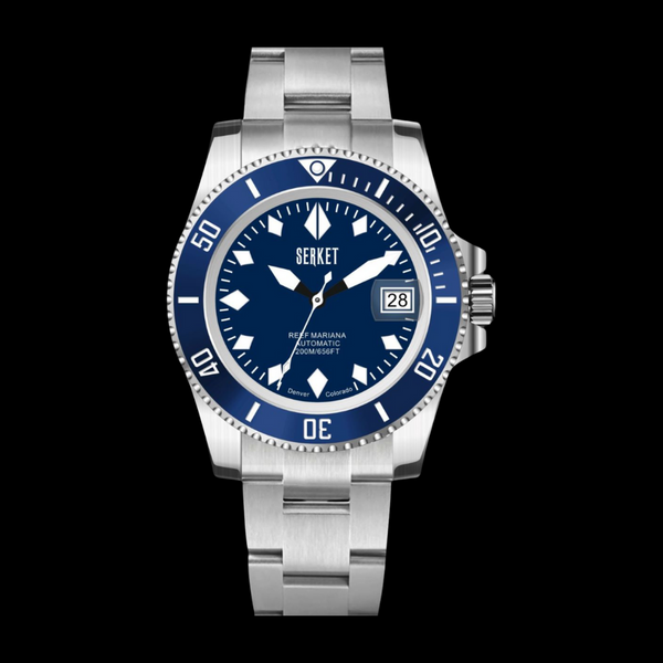 REEF MARIANA DIVER - Blue Dial Blue Bezel 40MM