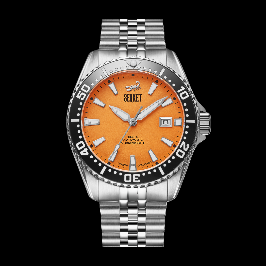 Reef X Diver Habanero 5-Link Bracelet | Serket Watch Company