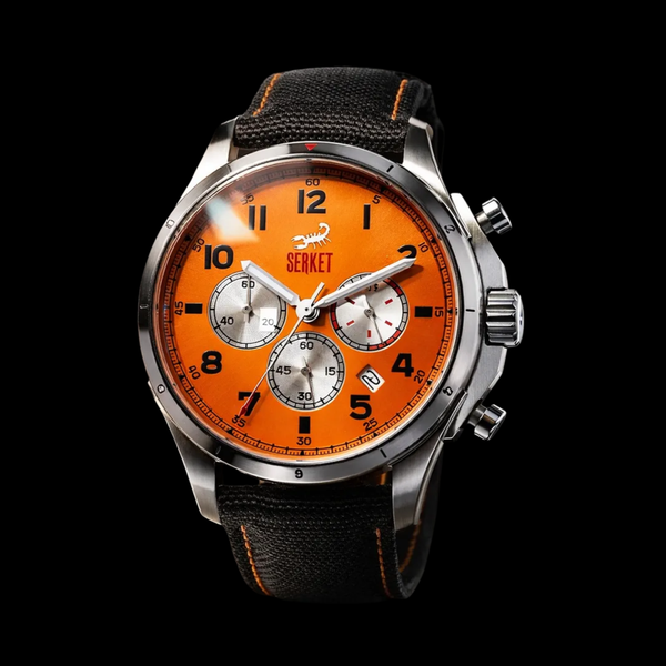 CHRONOGRAPHE Marigold Orange 45MM