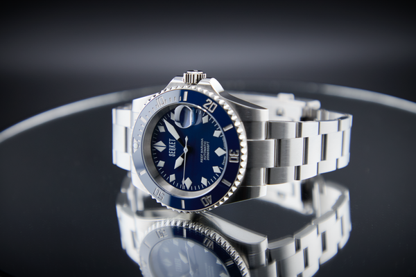 REEF MARIANA DIVER - Blue Dial Blue Bezel 40MM