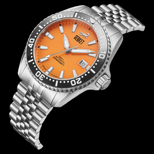 REEF X AUTOMATIC DIVER - Habanero 43MM Jubilee Bracelet