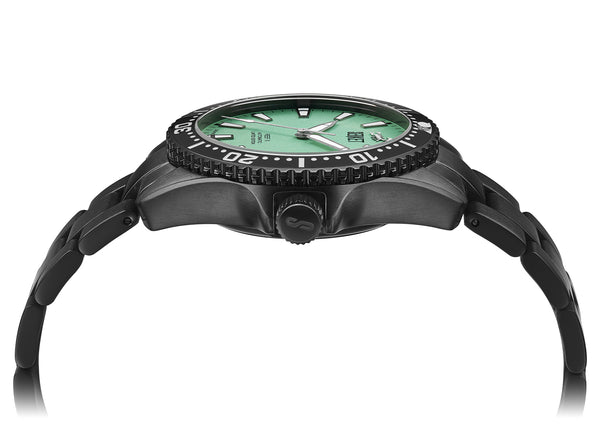 Reef X Diver Mint Green Black DLC Limited Edition 43mm Preorder