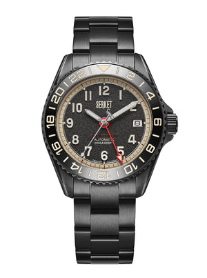 Blackpool GMT Vintage Black on Black 40mm