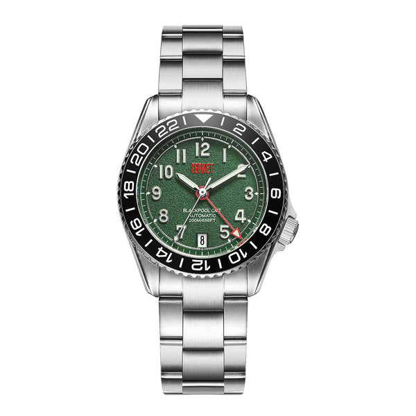 BLACKPOOL GMT-Racing Green 39MM