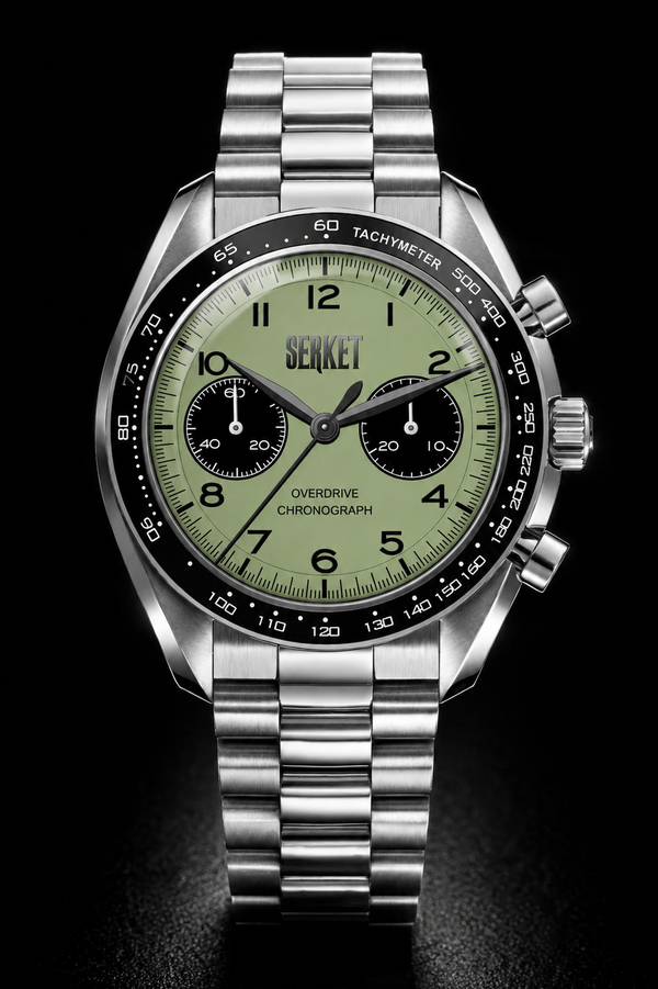 OVERDRIVE MECHANICAL CHRONOGRAPH Sage 42MM *PRE ORDER*