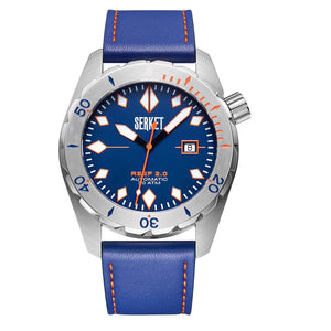 Reef Diver 2.0 Steel-Blue Automatic Watch